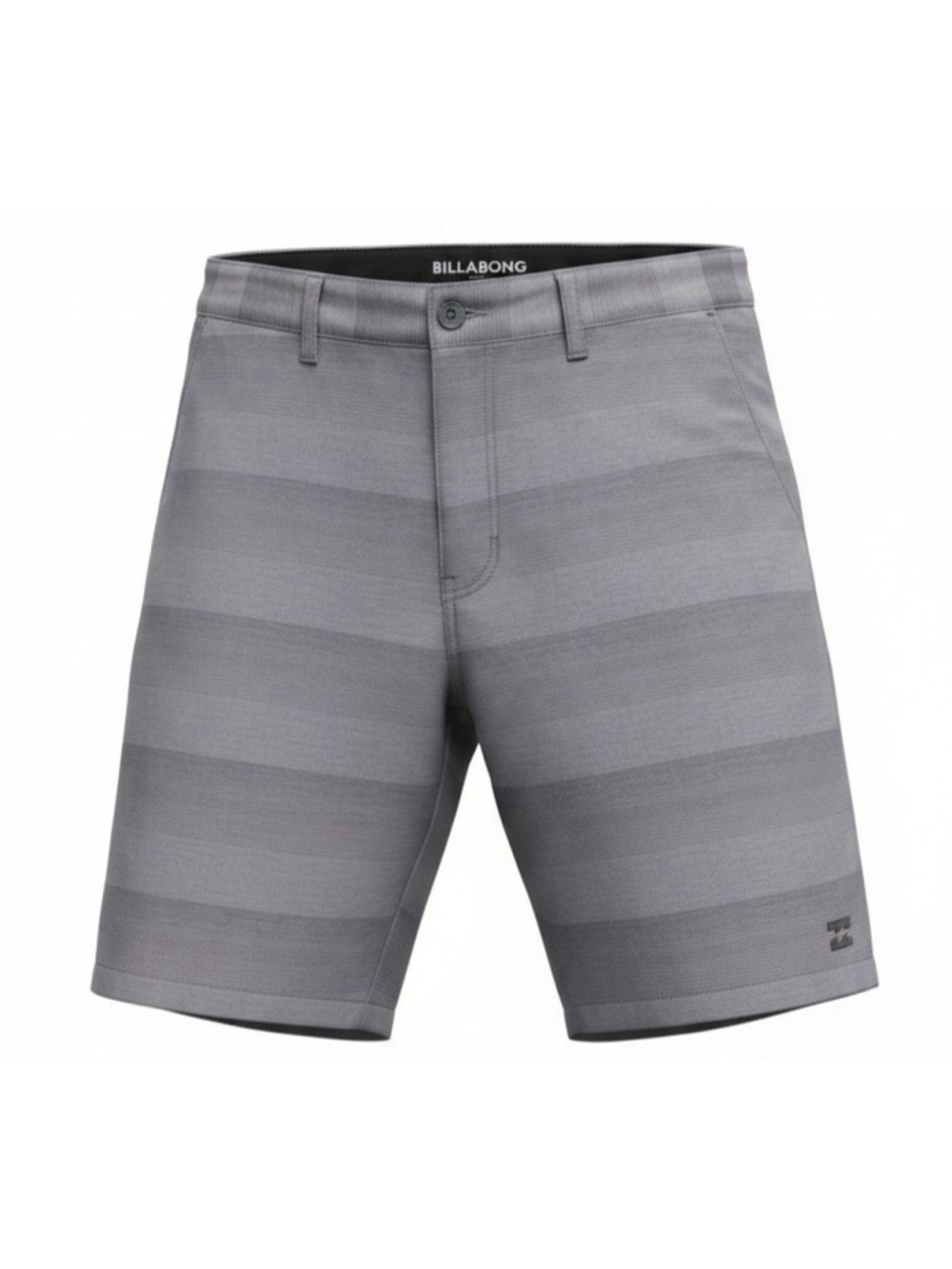 BILLABONG Platinum Men's Gray Polyester Elastane Blend Performance Shorts 32